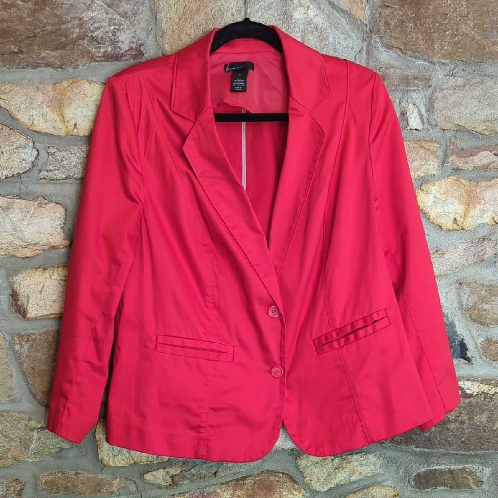 Lane Bryant Stretch Cotton Blazer